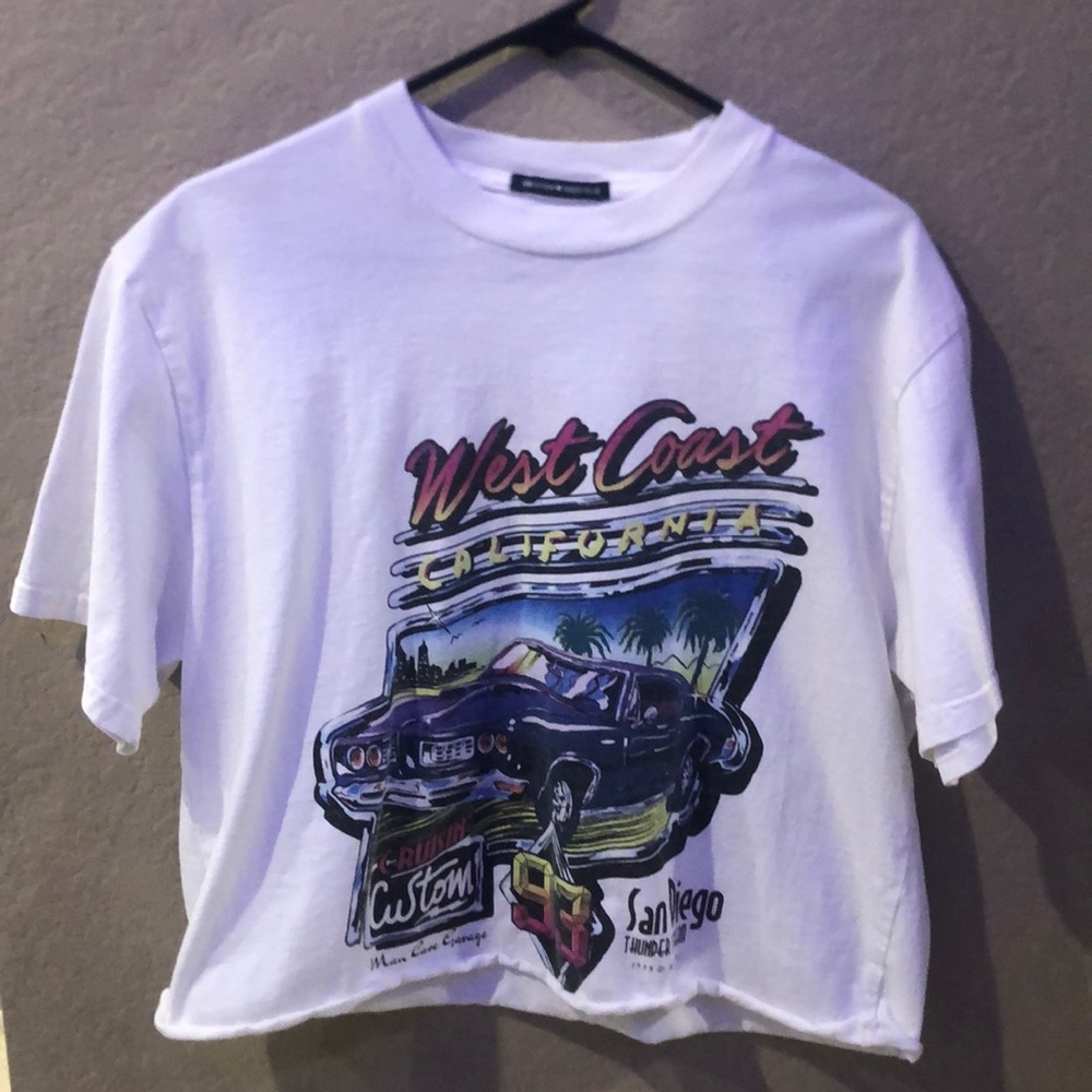 Brandy Melville West Cost California shirt